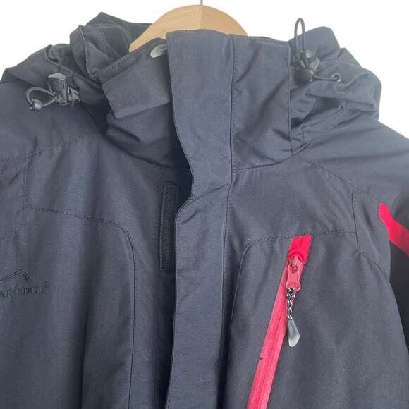Polar Edge Silver Series Mens Ski Jacket M‎ Black Hooded Winter Sports Outdoor - Picture 11 of 16
